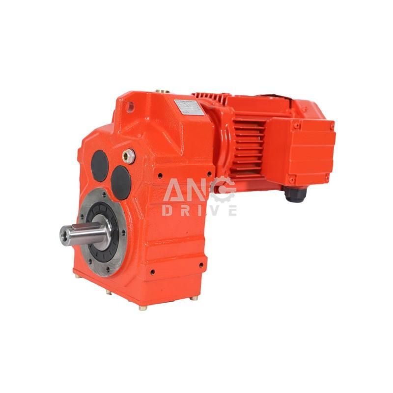 Inline Helical Gearbox with Motor Cast Iron Housing
