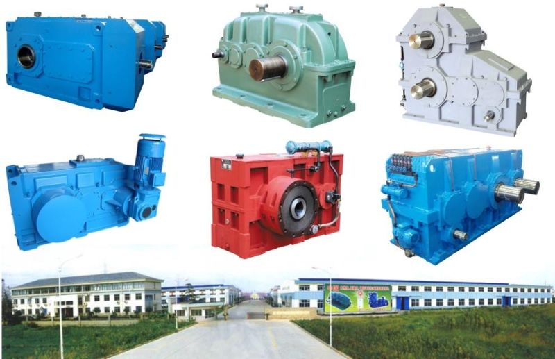 Dcyf Three-Step Hard Tooth Surface Cylindrical Gearbox with Auxiliary Drive