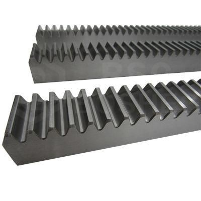 CNC Machining High Precision Helical Rack Gear 20*20*1000