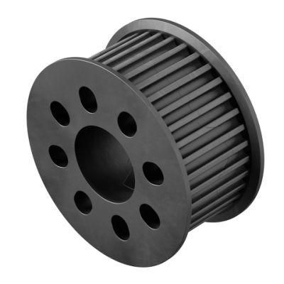 Precision Black 150mm Width T5 Timing Belt Pulley
