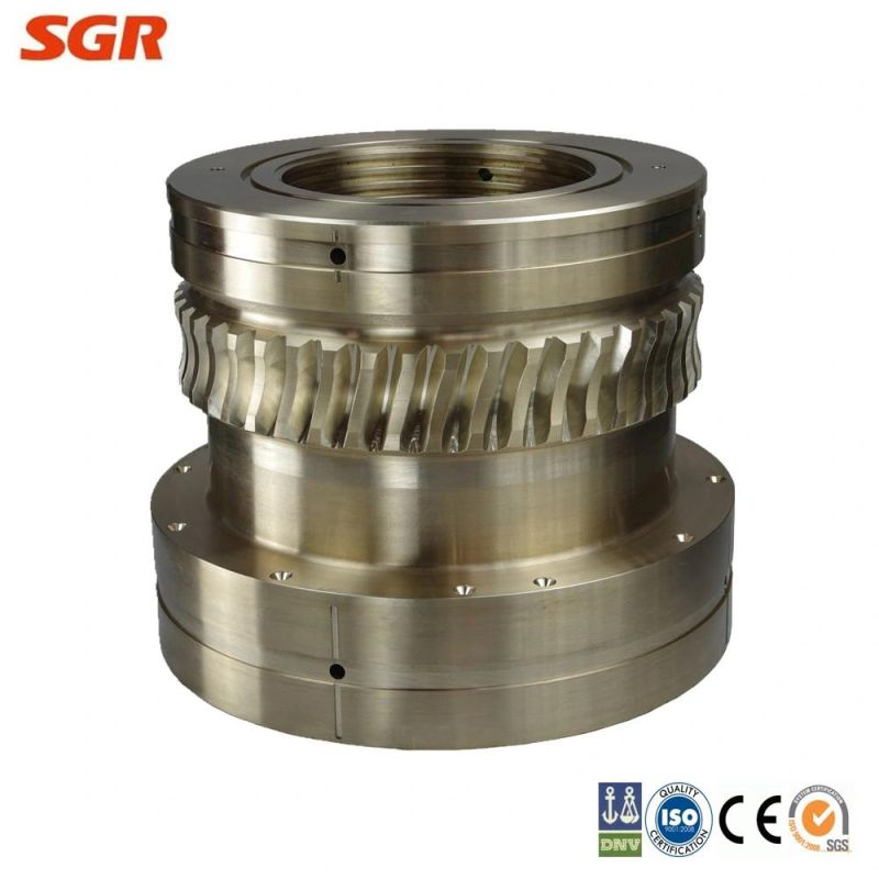 Cast Iron Reducer Double Enveloping Worm Gearbox Transmission with Hollow Shaft