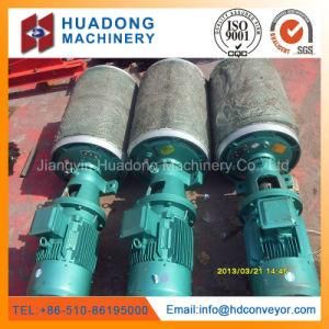 Conveyor Pulley Drum with Vulcanized Rubber Lagging