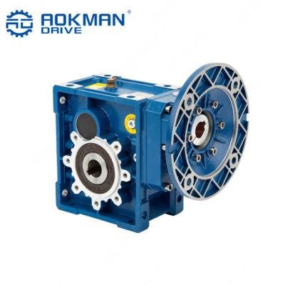 High Power Helical Gear Reduction Hypoid Gearbox with Electric Motor