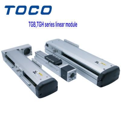 Taiwan Quality Toco Precise Mute Linear Motion Module Axis Actuator Tgh8-L5-50-Bm-60m-E5 Stock Available