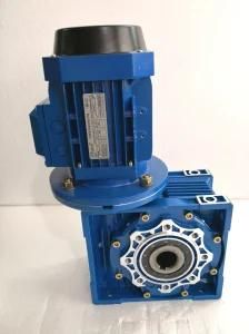IEC Mounting Dimension Worm Gearbox with Aluminum Casing