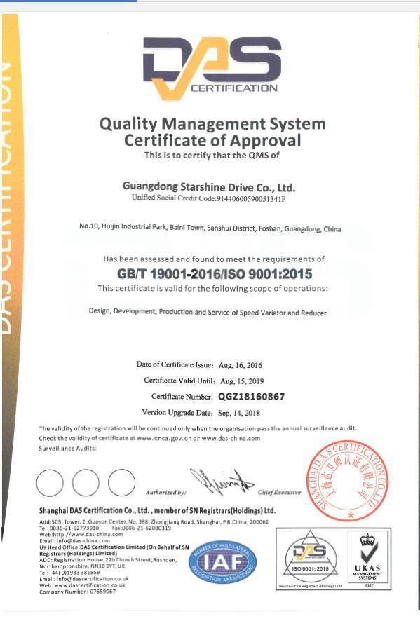 S Series Helical Worm Gear Reducer with ISO Certificate