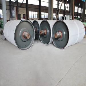 China Supplier Belt Conveyor Head Pulley Bend Steel Roller
