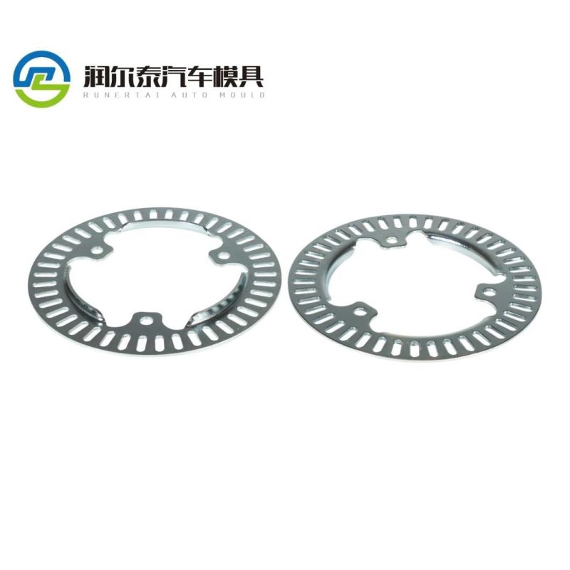 1.5-2.5mm THK Metal Plate Stamping Parts Zinc Plated Gear Ring