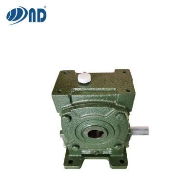 ISO 9001 Approved Worm Gearbox with Cast Iron Housing Single Double Speed Gear Box Reducer Reduction for Electric Motor (Wpa Wpx Wpo Wpda)