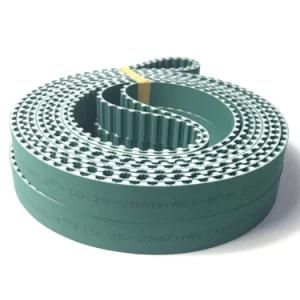 Wear Resistant Green Cloth Polyurethane Toothed Belt