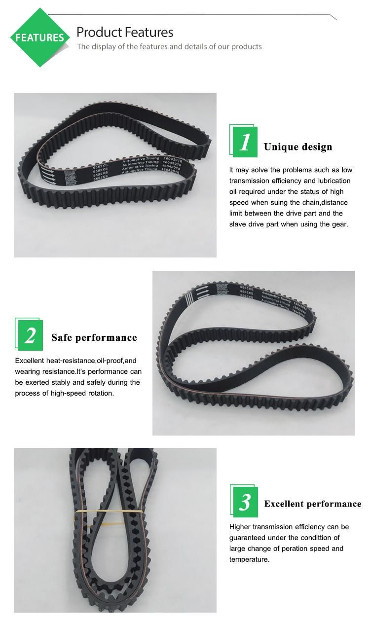 High Quality Car Rubber Timing Belt for Suzuki 103ru25