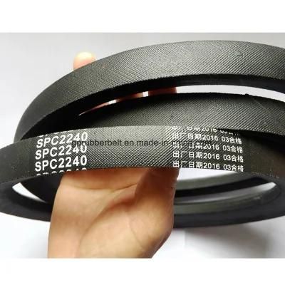 SPA SPB SPC Industrial Classical Wedge Wrapped Rubber V Belt