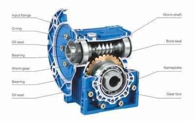 RV75 Aluminum Housing Worm Gear Reduces Gearboxes