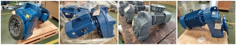 Shrink Disk Hollow Shaft F Series Gear Reducer with Flange Mounted
