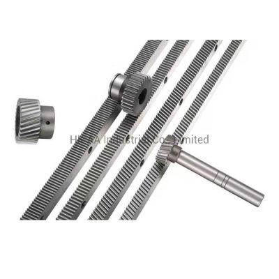 CNC Machining High Strength Steel Helical Gear Rack