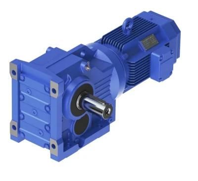 Solid Output Shaft Helical Gear Motor