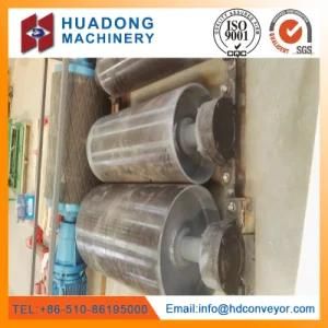 Large Capacity Rubber Lagging Head Pulley for Conveyor System