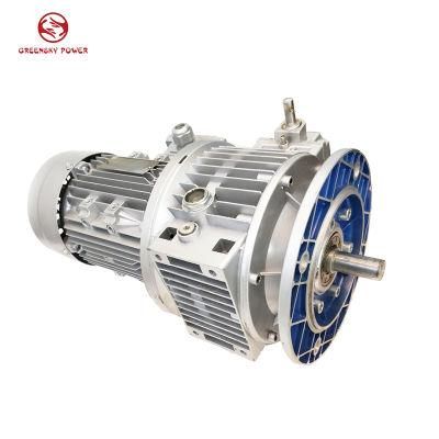 Udl Coaxial Stepless Motor Variator Gearbox Variable Speed Reducer