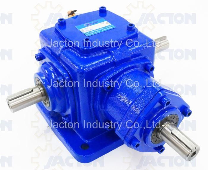 Gear Transmission Ratio 1: 1 Spiral Bevel Gearbox, Four Way 90 Degree Gear Drives, Right Angle 3 Way Gearbox, Miter Gearboxes, Micro-Miniature Bevel Gear Box