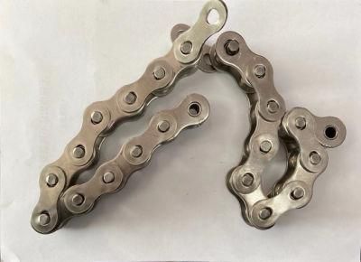 Transmission Belt Parts 41ss Simplex Stainless Steel Short Pitch Roller Chains and Bush Chain