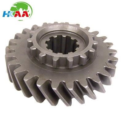 Precision CNC Machined OEM Transmission Output Shaft Final Gear with Ts16949 Certification