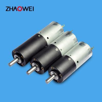 28mm 24V High Torque Low Rpm 28mm Spur Motor Gearbox
