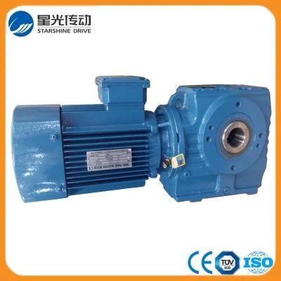 Right Angle Helical Worm Gearmotor S Series