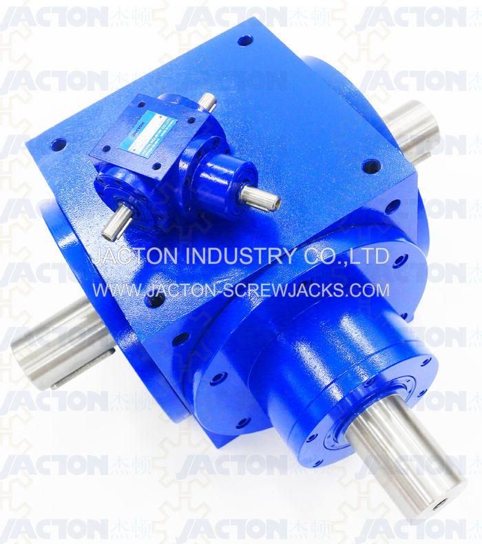 Best Right Angle Hollow Shaft Gearboxes, 90 Degree Hollow Shaft Four Way Gearbox Price