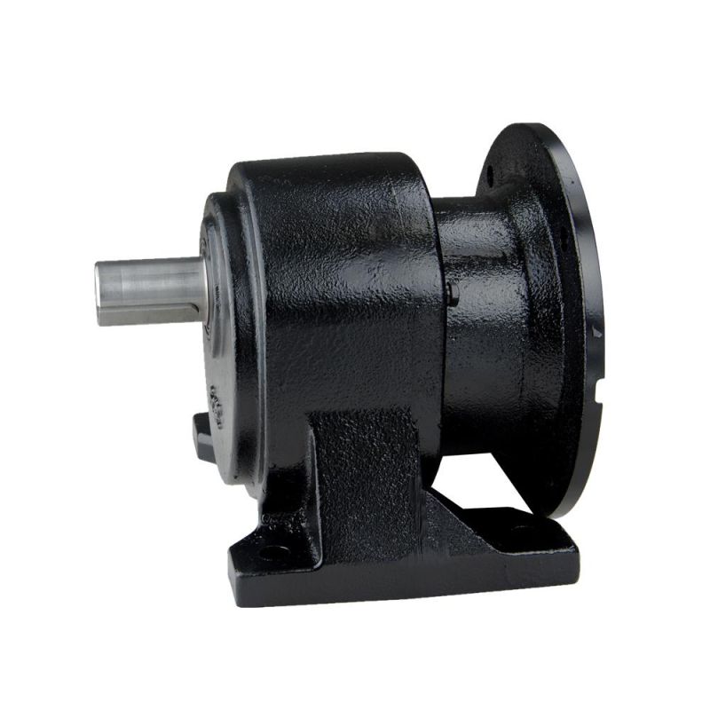 Helical Geared Motor Casting Iron Housing Foot Mounted
