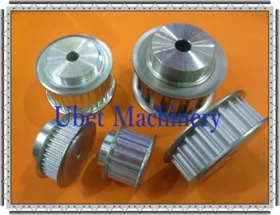 Aluminum Synchronous Belt Pulley with Flanges