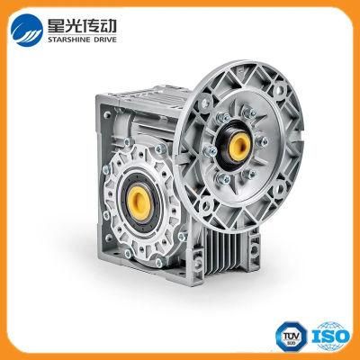 China Manufacturing Aluminum Worm Gear Speed Reducer Gearbox