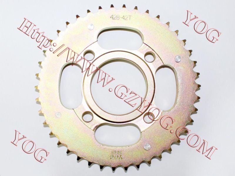 Motorcycle Parts Rear Sprocket Suzuki Ax100 Bm150 Tvs Star