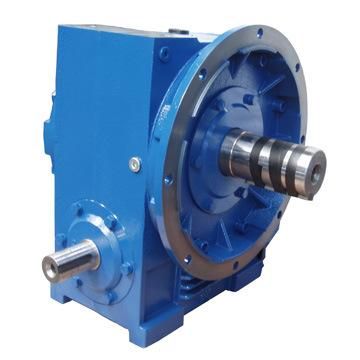 Solid-Input Solid-Output Cone Worm Gearbox