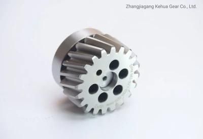 Mechanical Parts Custom Cut Cast Steel Straight Gear of Various Sizes