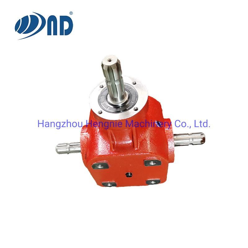 Agricultural Gearbox for Straw Blower Concrete Mixer Turf and Lime Spreader Gear Box Pto