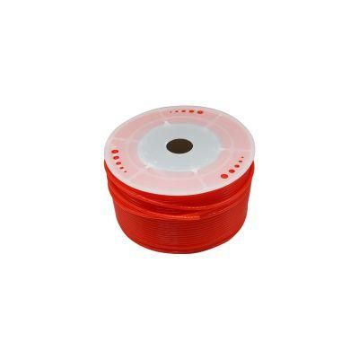 Red PU Round Belt High Tension Stress Invariable Elongation