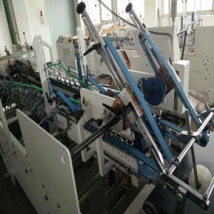 High Speed Automatic Folder Gluer Machine Belt and Blue Folding Belt
