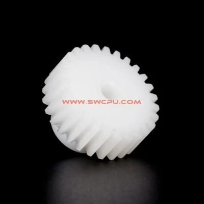 High Precision Low Friction Helical Tooth Plastic Gear