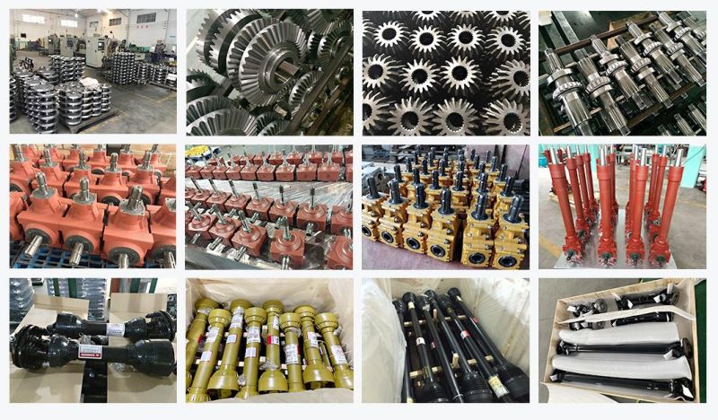 Alunimun Alloy Material Made Worm and Wheel Transmission Gearbox for Farm Agricultural Equipment/Machinery