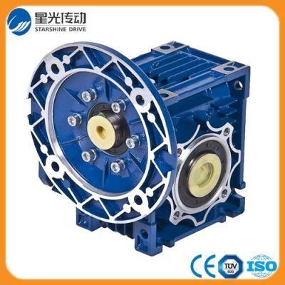 Energy Efficient Standard Worm Gearbox with Motor for Transmission