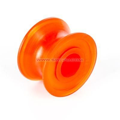 Custom Service Replacement Rubber Roller Covered Neoprene Wheels Plastic Pulley