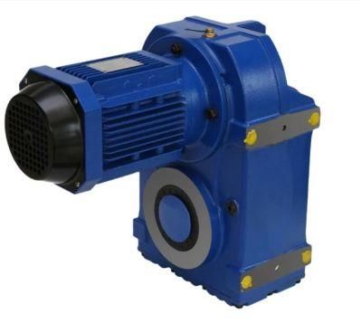 1: 1 Ratio Parallel Hollow Shaft 90 Degree Gear Speed Reducer for Conveyor Belt