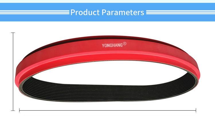 High-Quality Neoprene Screwing Machine Belt with Groove