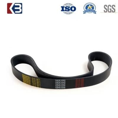 China Automobile Black Rubber Auto 10pk Pk Belts 10pk1045/1487