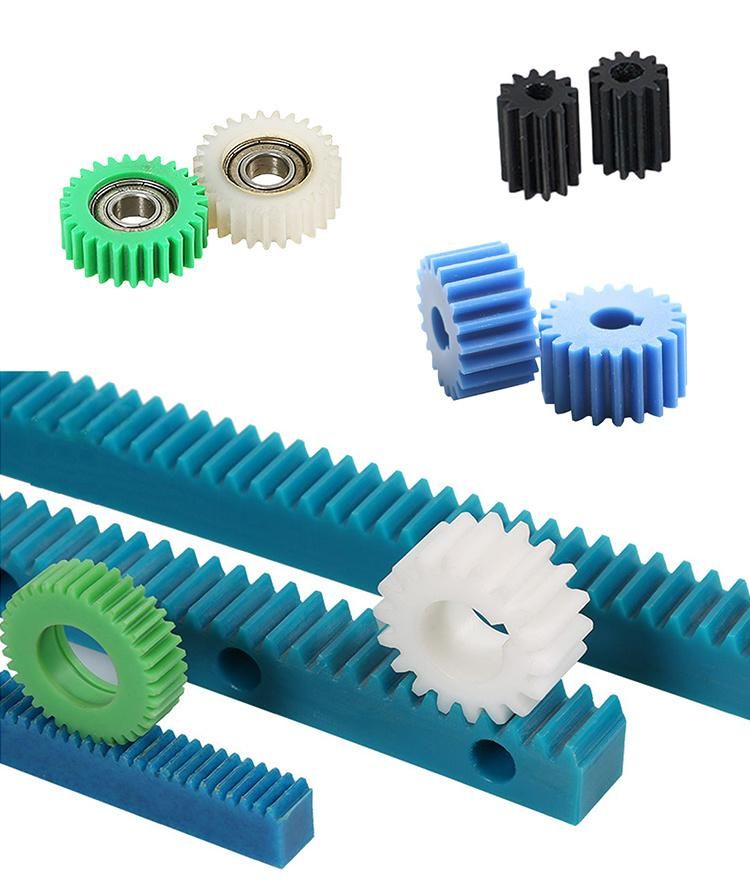 Engineering Plastic PE Curved Rail Nylon Rack