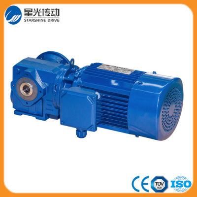 Right Angle Gearbox Helical Worm Gear Reducer