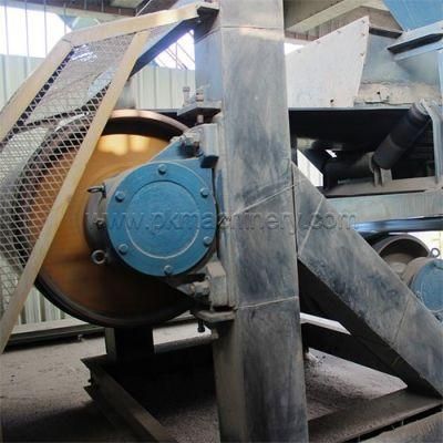 V-Belt Facing Rubber Driving Pulley for Belt Conveyor