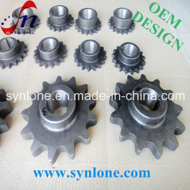 Custom High Quality Black Sprocket for Machinery Parts