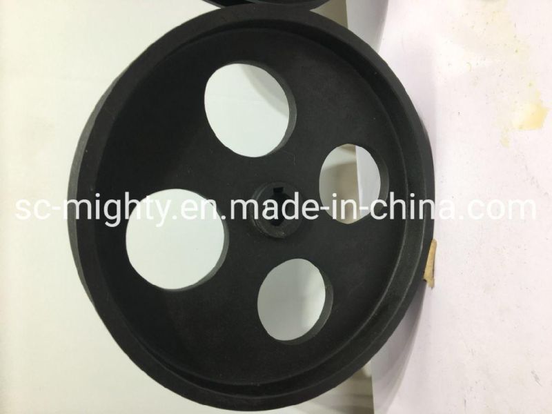 OEM Steel Cast Iron Large V Belt Multi Grooved Drive Pulleys Wheel Dimensions for Lifting Used in Power Transmission Industry