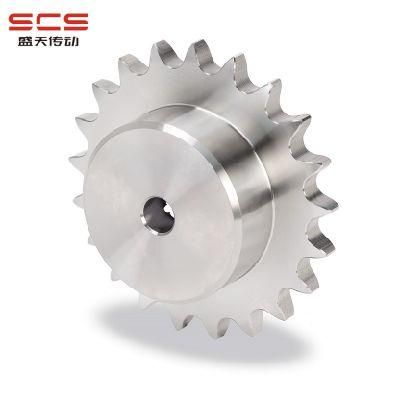 Stainless Steel Transmission Sprocket with Double Row Teeth